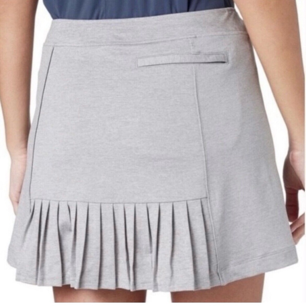Slazenger Ladie’s Light Gray Pickleball Golf Skort Skirt Size S